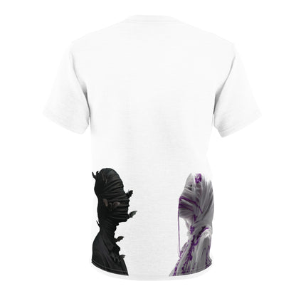 Minimalist 'NOWARE' Chest Logo Tee - White Cut & Sew T-Shirt